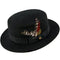 Whistler - Walrus Hats Black Wool Felt Pork Pie Hat - H7016